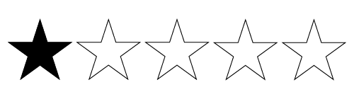 Star rating level 1